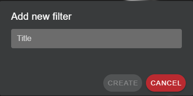 Filter Name
